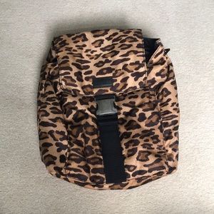 Ralph Lauren leopard backpack